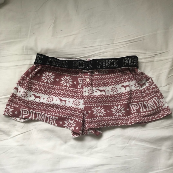 PINK Victoria's Secret Pants - VSPINK Pajama Shorts